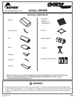 Napier SPORTZ X-TREME PAC 95400 Quick Start Manual предпросмотр