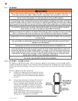 Preview for 10 page of Napoleon 1600C-1 Installation And Operating Instructions Manual