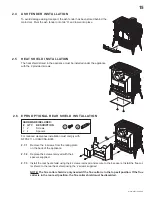 Preview for 15 page of Napoleon 1600C-1 Installation And Operating Instructions Manual