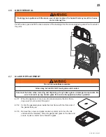 Preview for 23 page of Napoleon 1600C-1 Installation And Operating Instructions Manual