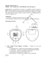 Napoleon ACCU-PROBE 70077 Instruction Manual preview