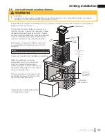 Preview for 33 page of Napoleon Ascent Linear Series Installation Manual