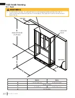 Preview for 40 page of Napoleon Ascent Linear Series Installation Manual