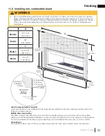 Предварительный просмотр 45 страницы Napoleon Ascent Linear Series Installation Manual