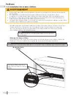 Preview for 112 page of Napoleon Ascent Linear Series Installation Manual