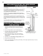 Preview for 22 page of Napoleon Auburn NPS40 Installation And Operating Instructions Manual