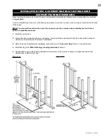 Preview for 23 page of Napoleon Auburn NPS40 Installation And Operating Instructions Manual