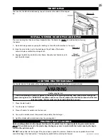 Preview for 25 page of Napoleon Auburn NPS40 Installation And Operating Instructions Manual