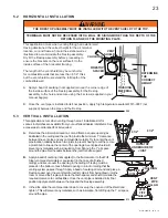 Предварительный просмотр 23 страницы Napoleon BGD36CFNTR Installation And Operating Instructions Manual