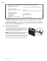 Предварительный просмотр 32 страницы Napoleon BGD36CFNTR Installation And Operating Instructions Manual