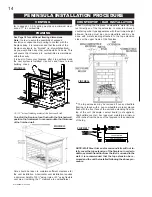 Предварительный просмотр 14 страницы Napoleon BGD40-N Installation And Operation Instructions Manual