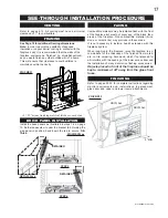 Предварительный просмотр 17 страницы Napoleon BGD40-N Installation And Operation Instructions Manual