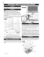 Предварительный просмотр 10 страницы Napoleon BGNV40-N Installation And Operation Instructions Manual