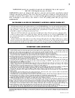 Preview for 3 page of Napoleon Castlemore GDS26N Installation And Operation Instructions Manual