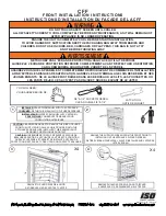 Napoleon CFF Installation Instructions предпросмотр