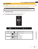 Preview for 21 page of Napoleon CLEARion Series Installation And Operation Manual