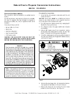 Preview for 1 page of Napoleon DVLINEAR36 Instructions