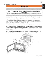 Предварительный просмотр 21 страницы Napoleon EPI3 Installation And Operating Instructions Manual