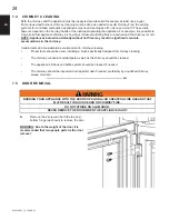 Предварительный просмотр 24 страницы Napoleon EPI3 Installation And Operating Instructions Manual