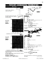 Preview for 11 page of Napoleon GD36NTR Installation And Operation Instructions Manual