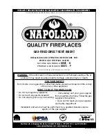 Napoleon GDIZC - N Instructions Manual предпросмотр