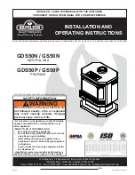 Napoleon GDS 50-N Installation And Operating Instructions Manual preview