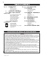 Preview for 2 page of Napoleon GDS 50-N Installation And Operation Instructions Manual