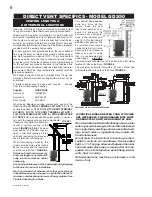 Preview for 6 page of Napoleon GDS 50-N Installation And Operation Instructions Manual