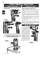 Preview for 12 page of Napoleon GDS 50-N Installation And Operation Instructions Manual