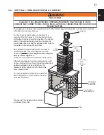 Предварительный просмотр 17 страницы Napoleon GDS25N Installation And Operating Instructions Manual