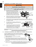 Предварительный просмотр 20 страницы Napoleon GDS25N Installation And Operating Instructions Manual