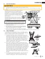 Preview for 25 page of Napoleon GDS26P-1 Installation And Operation Manual