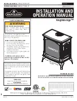 Napoleon GDS60-1N Installation And Operation Manual preview