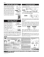 Предварительный просмотр 14 страницы Napoleon GDS60-N Installation And Operation Instructions Manual