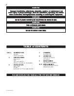 Предварительный просмотр 2 страницы Napoleon GPFN Installation And Operation Instructions Manual