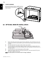 Preview for 14 page of Napoleon GSS42CFN Installation And Operating Instructions Manual