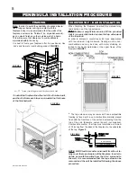 Preview for 8 page of Napoleon GVF40N Installation And Operation Instructions Manual