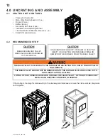 Preview for 12 page of Napoleon HYBRID 150 Operating Instructions Manual