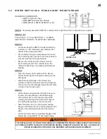 Preview for 25 page of Napoleon HYBRID 150 Operating Instructions Manual