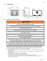 Preview for 5 page of Napoleon Madison GD80NT Installation And Operating Instructions Manual