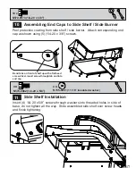 Preview for 17 page of Napoleon MIRAGE 485 Assembly And Operating Instructions Manual