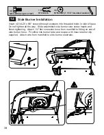 Preview for 18 page of Napoleon MIRAGE 485 Assembly And Operating Instructions Manual