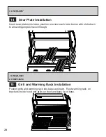 Preview for 20 page of Napoleon MIRAGE 485 Assembly And Operating Instructions Manual