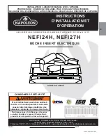 Preview for 25 page of Napoleon NEFI24H Installation And Operating Instructions Manual