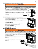 Preview for 3 page of Napoleon NPS45 Maintenance & Cleaning