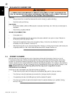 Preview for 42 page of Napoleon NZ6000-1 Installation And Operation Instruction Manual