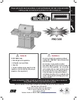 Napoleon Prestige PRO 500 User Manual preview