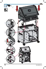 Предварительный просмотр 12 страницы Napoleon Prestige Pro Series Assembly Manual