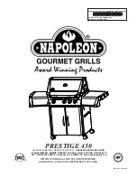 Napoleon PRESTIGE V 450 Product Manual preview