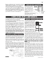 Предварительный просмотр 13 страницы Napoleon StarFire GD70NT-S Installation And Operation Instructions Manual